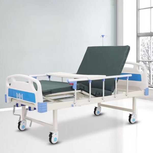 Multi-Function Hospital Bed for Home Use, Manual Adjustable