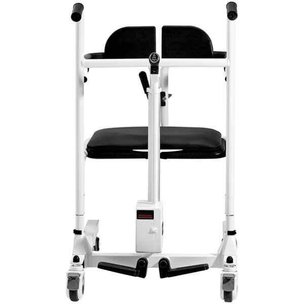 Electric Patient Lift Transfer Chair with 180° Split Seat, Adjustable Wheelchair